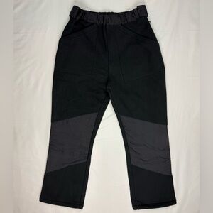 Kenyon Mens Supplex Fleece Pants Sz Medium Made in USA Zip Off Legs Black B4